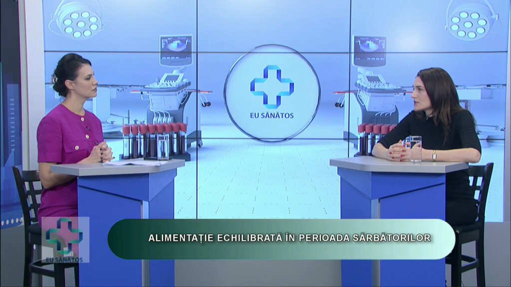 EU SĂNĂTOS / ALIMENTAȚIE ECHILIBRATĂ ÎN PERIOADA SĂRBĂTORILOR