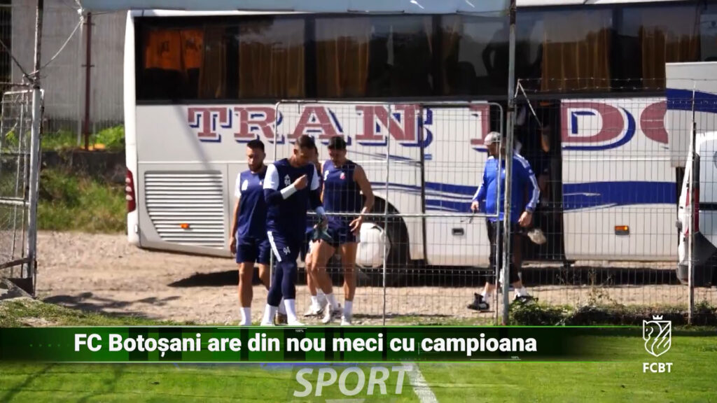 FC BOTOȘANI ARE DIN NOU MECI CU CAMPIOANA