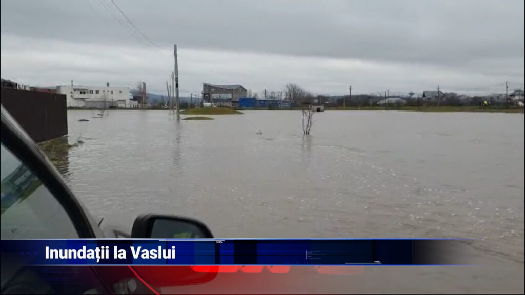 Inundații la Vaslui