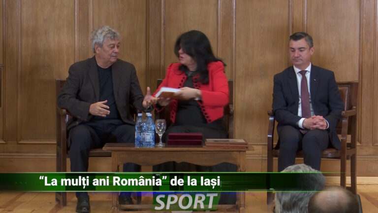 „LA MULȚI ANI, ROMÂNIA!”, DE LA IAȘI