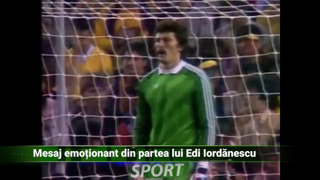 MESAJ EMOȚIONANT DIN PARTEA LUI EDI IORDĂNESCU