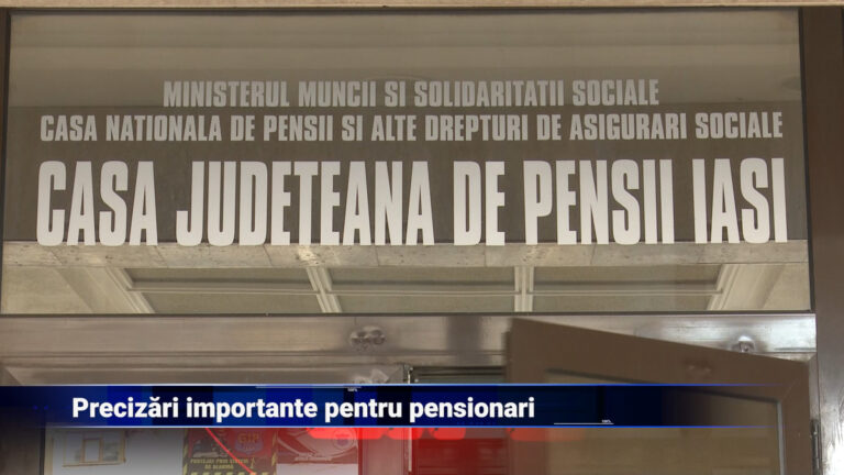 Precizări importante pentru pensionari
