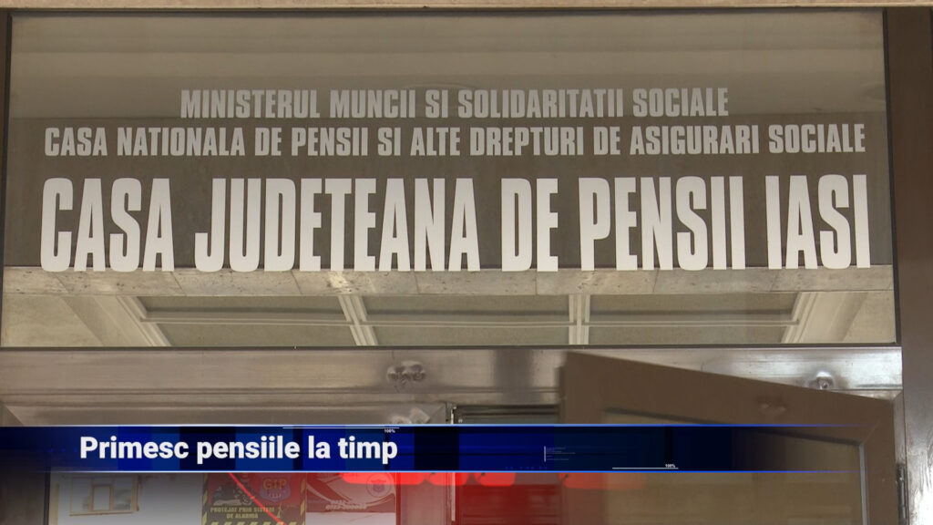 Primesc pensiile la timp
