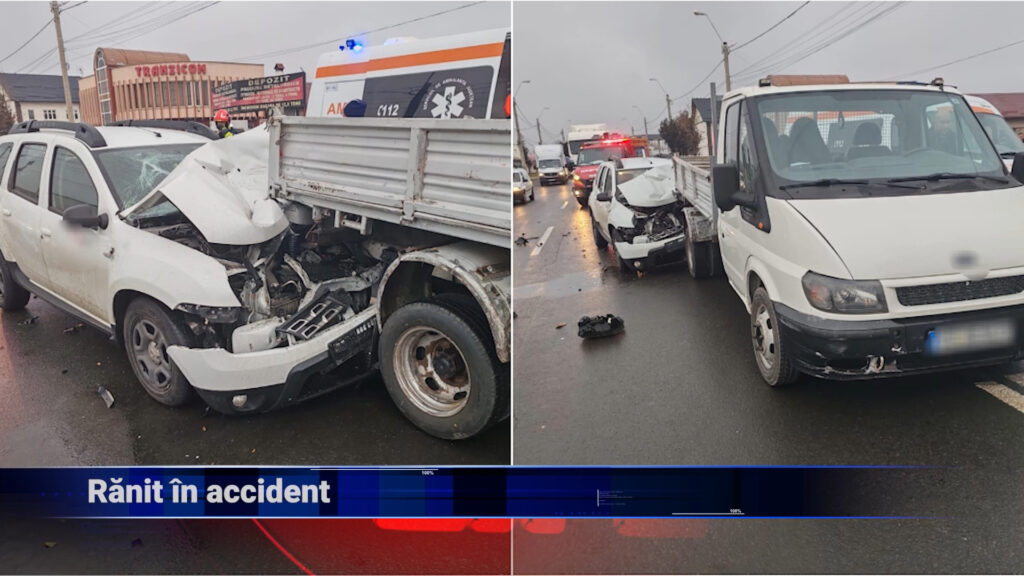 Rănit în accident