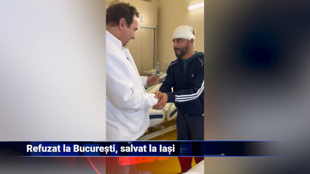 Refuzat la București, salvat la Iași