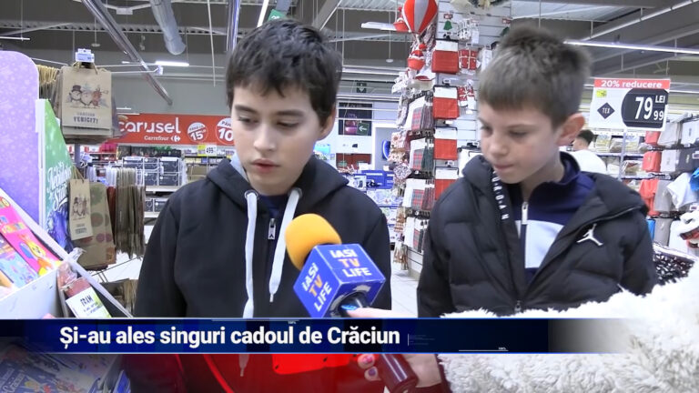 Și-au ales singuri cadoul de Crăciun