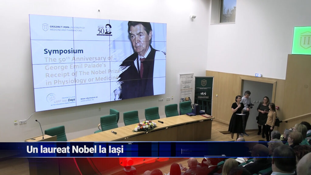 Un laureat Nobel la Iași