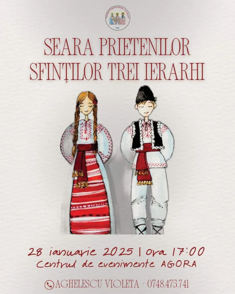 Arhiepiscopia Iașilor invită credincioșii la o serie de evenimente spirituale în perioada 26 ianuarie – 1 februarie 2025