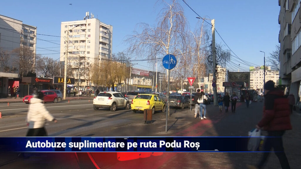 Autobuze suplimentare pe ruta Podu Roș – CUG