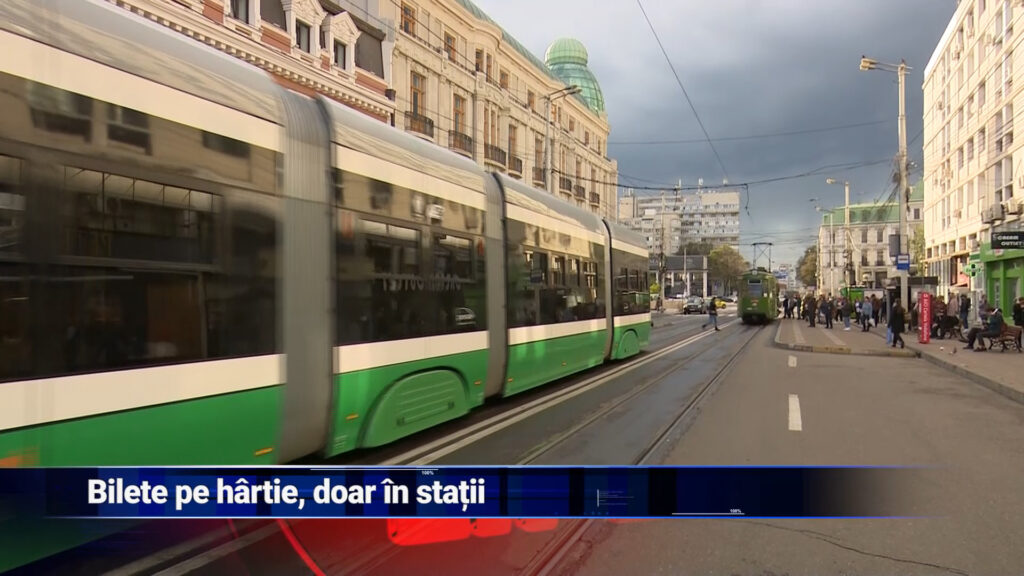Bilete pe hârtie, doar în stații