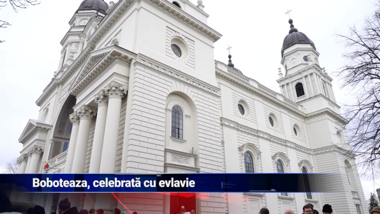 Boboteaza, celebrată cu evlavie
