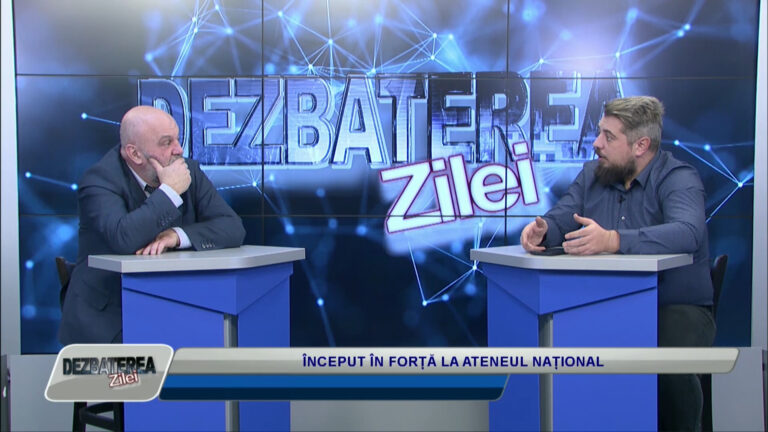 DEZBATEREA ZILEI / ÎNCEPUT ÎN FORȚĂ LA ATENEUL NAȚIONAL
