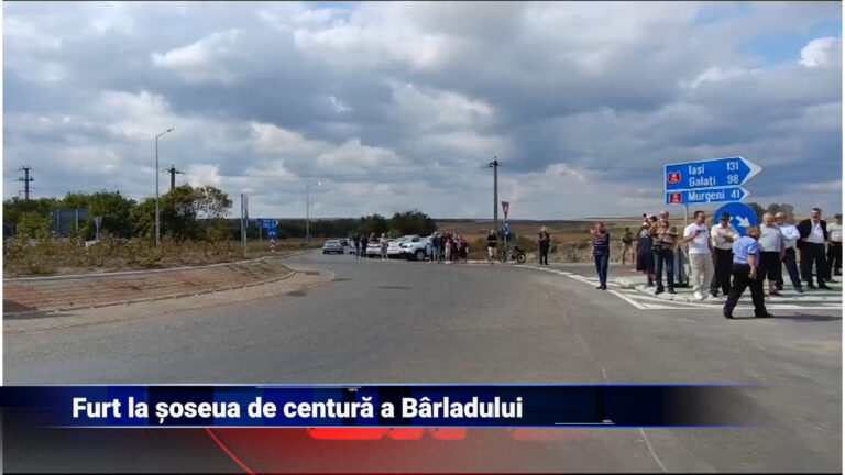 Furt la șoseaua de centură a Bârladului