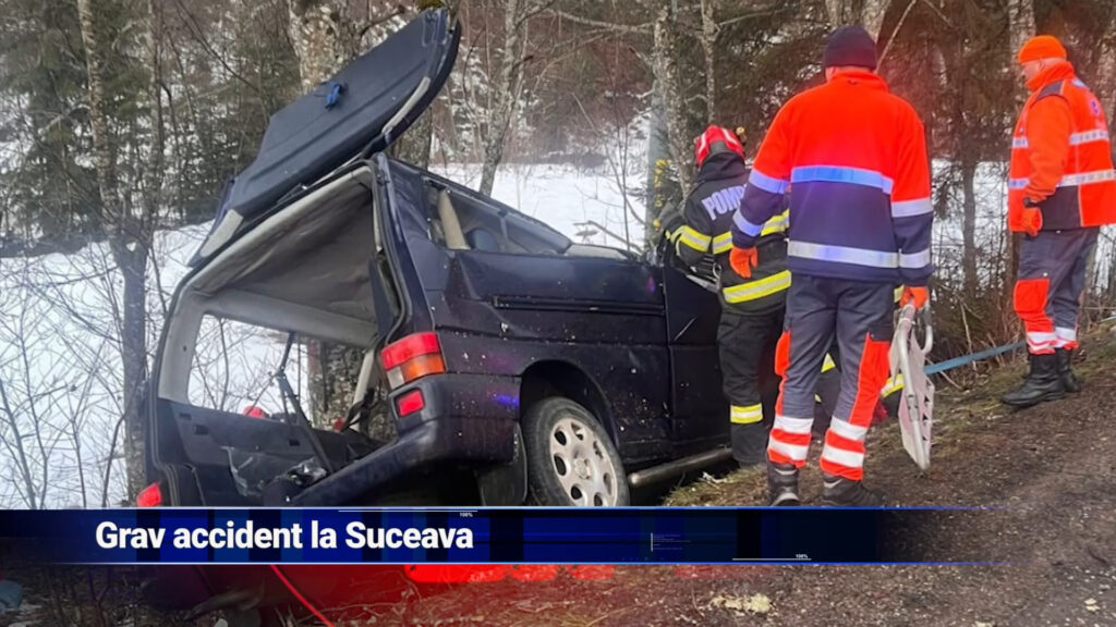 Grav accident la Suceava