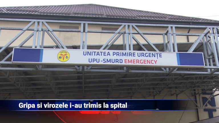 Gripa și virozele i-au trimis la spital