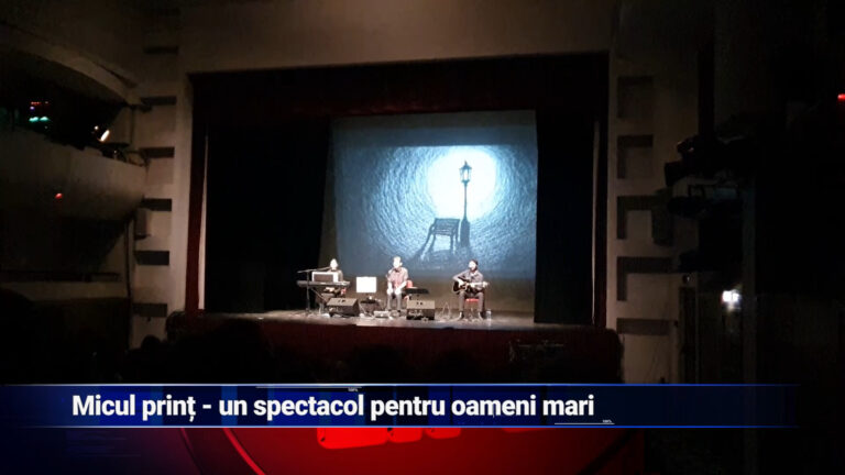Micul prinț – un spectacol pentru oameni mari
