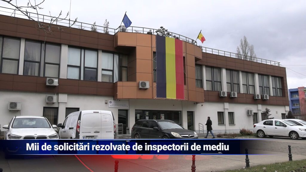 Mii de solicitări rezolvate de inspectorii de mediu