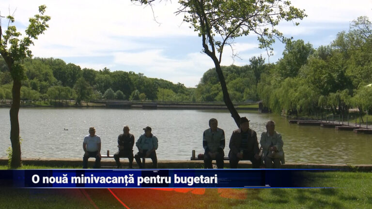 O nouă minivacanță pentru bugetari