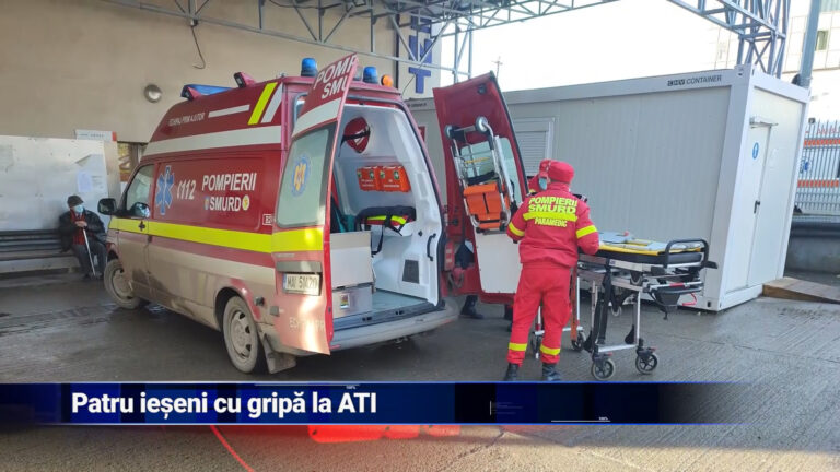 Patru pacienți cu gripă la ATI