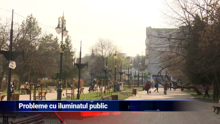 Probleme cu iluminatul public