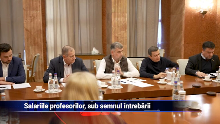 Salariile profesorilor, sub semnul întrebării