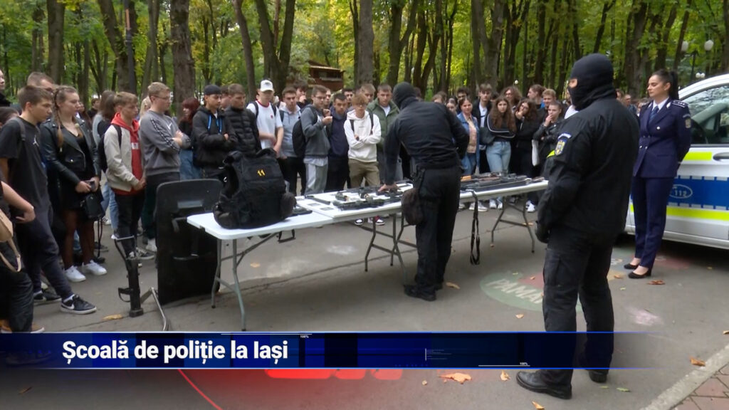 Școala de poliție la Iași