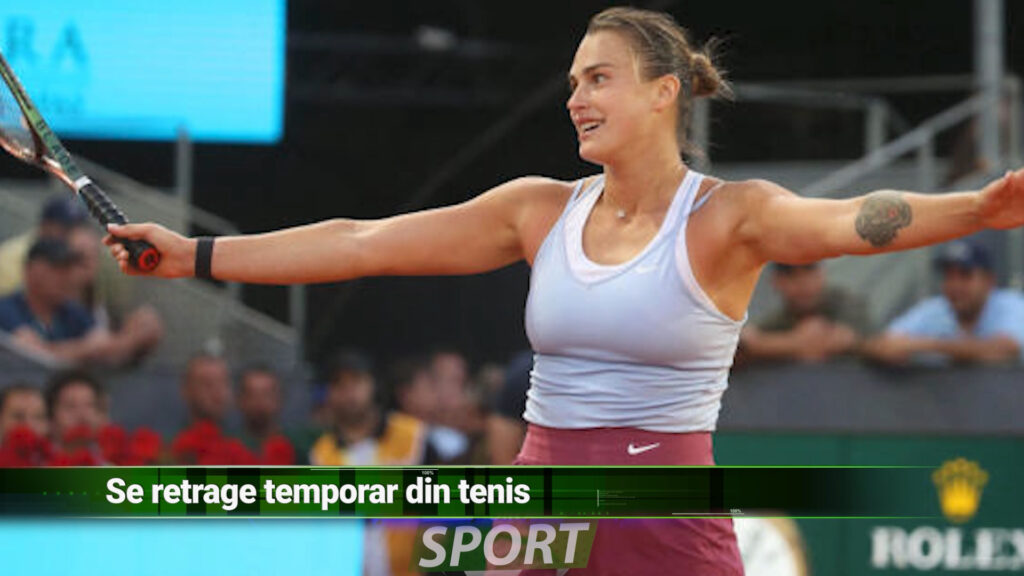 Se retrage temporar din tenis
