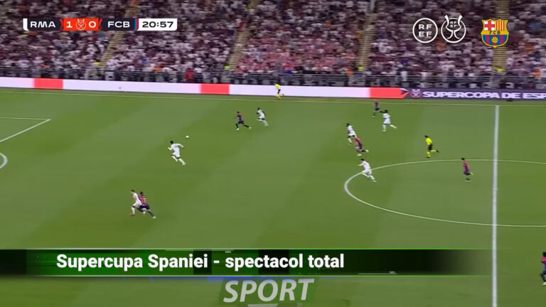 Supercupa Spaniei – spectacol total