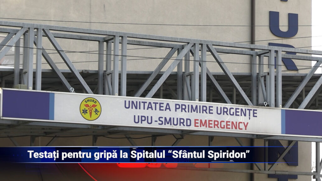 Testați pentru gripă la Spitalul „Sfântul Spiridon”