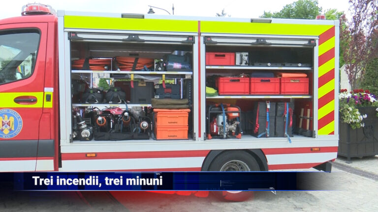 Trei incendii, trei minuni