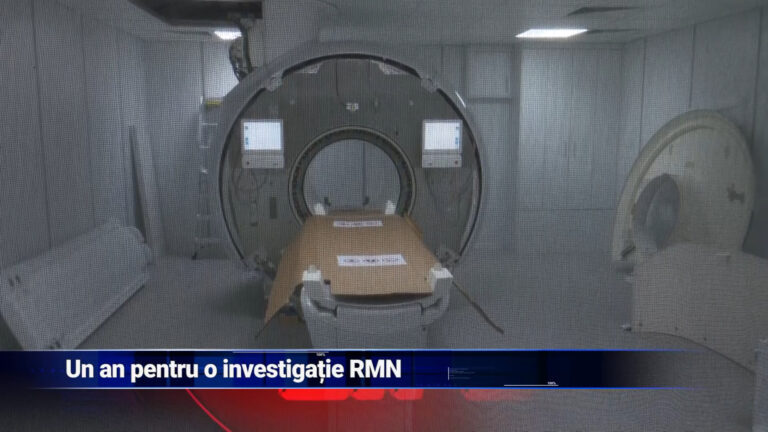 Un an pentru o inestigatie RMN