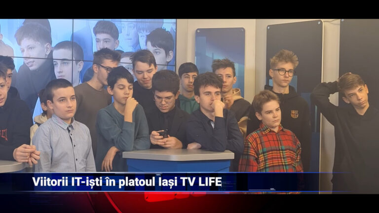 Viitori IT-iști, în platoul IASI TV LIFE