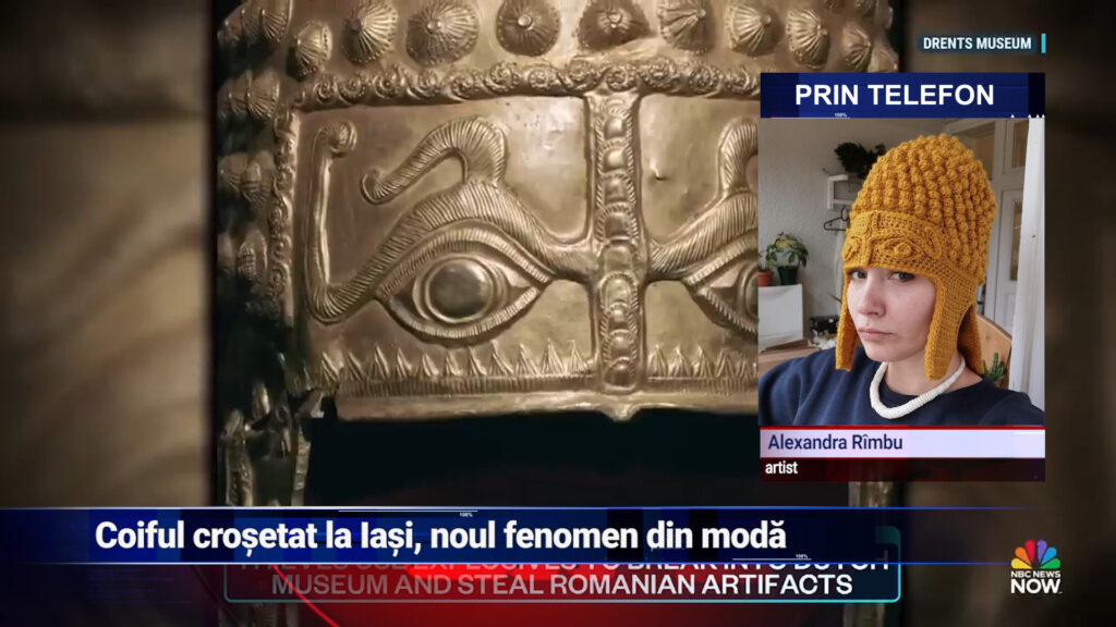 Coiful croșetat la Iași, noul fenomen din modă