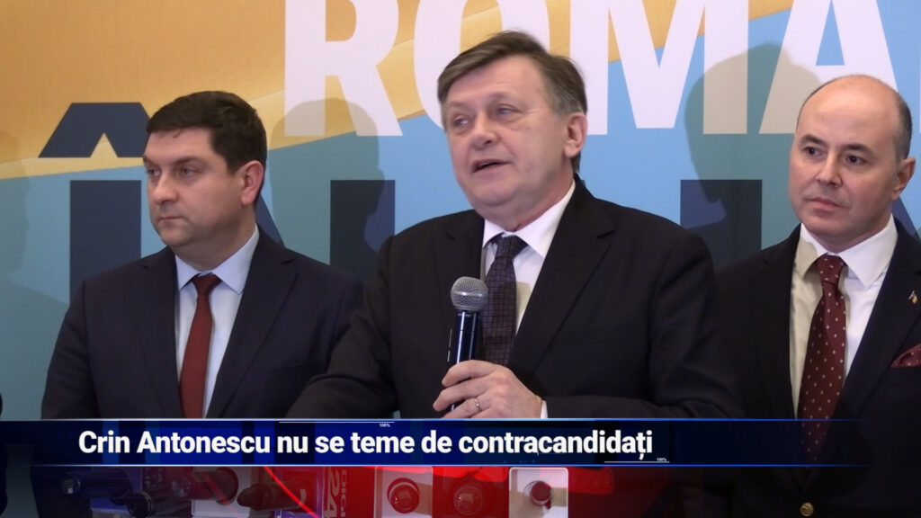 Crin Antonescu nu se teme de contracandidați