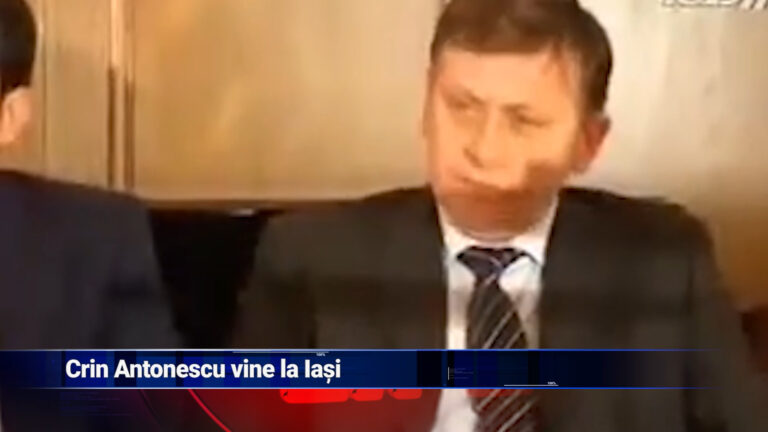 Crin Antonescu vine la Iași