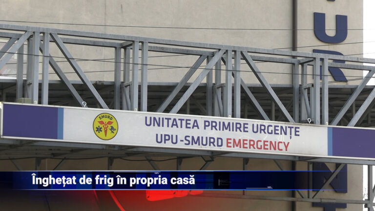 Înghețat de frig în propria casă