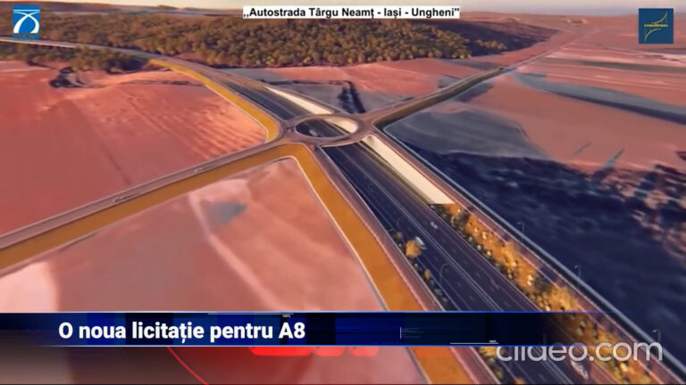 O nouă licitație pentru A8