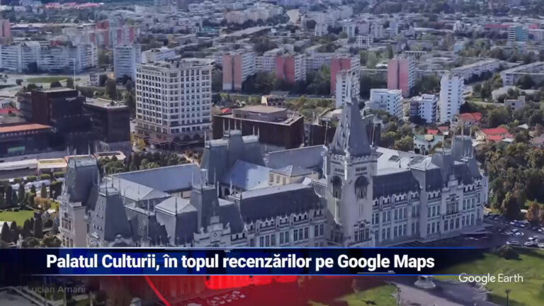 Palatul Culturii, în topul recenziilor pe Google Maps