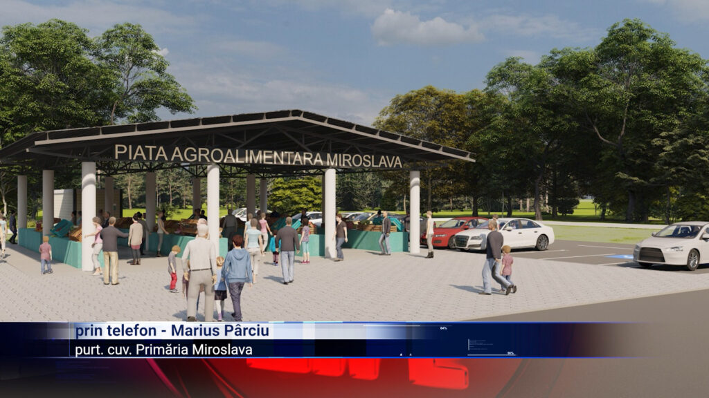 Piața agroalimentară în Miroslava