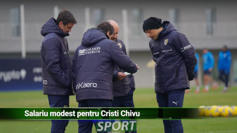 SALARIU MODEST PENTRU CRISTI CHIVU