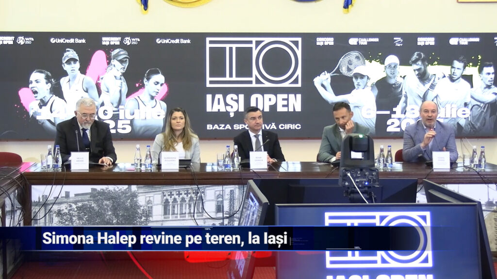 Simona Halep revine pe teren, la Iași