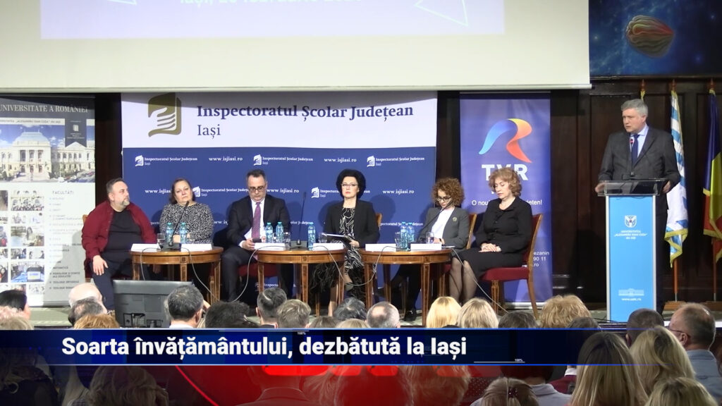 Soarta învățământului, dezbătută la Iași