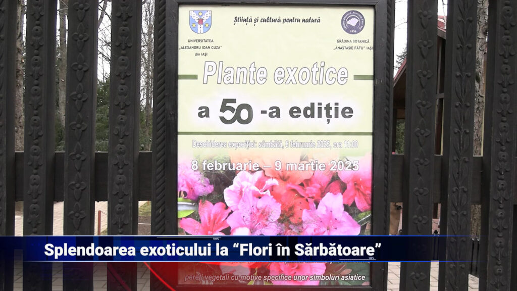 Splendoarea exoticului la „Flori în Sărbătoare”