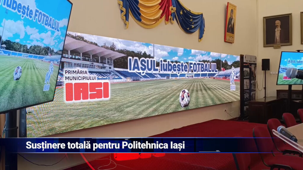 Susținere totală pentru Politehnica Iași