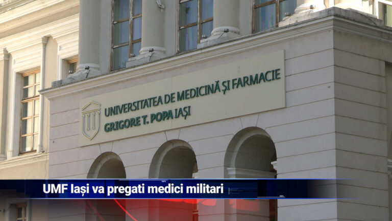 UMF Iași va pregăti medici militari