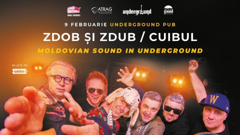 Zdob și Zdub și Cuibul | live la Underground Pub Iași
