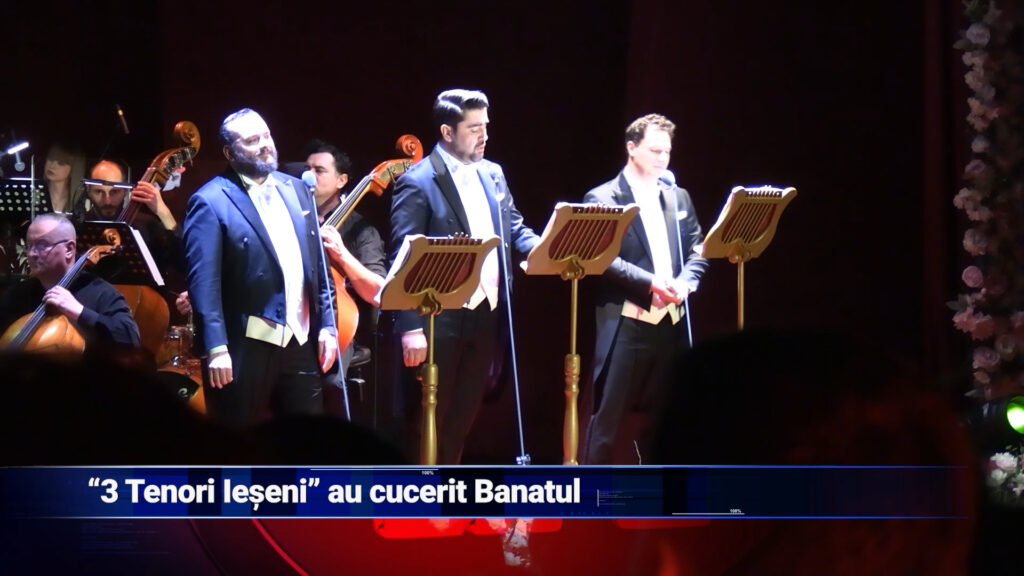 „3 Tenori Ieșeni” au cucerit Banatul