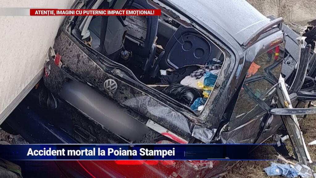 Accident mortal la Poiana Stampei
