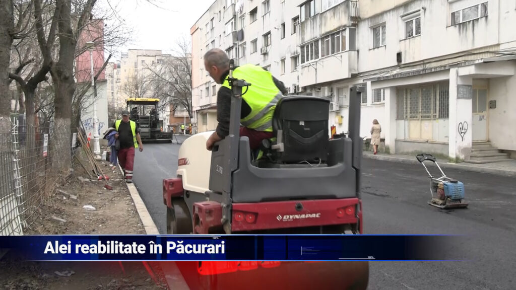 Alei reabilitate în Păcurari