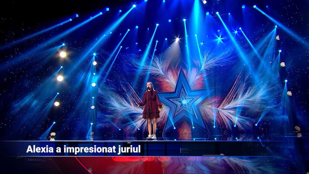 Alexia a impresionat juriul